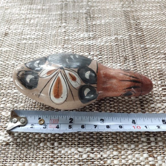 Set of 3 Talavera Ceramic Vintage Figurines Bird, Owl, and Fish Set - Picture 13 of 15
